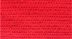 It's 74 square metres of crocheted Canadian pride.