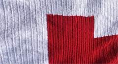 It's 74 square metres of crocheted Canadian pride.